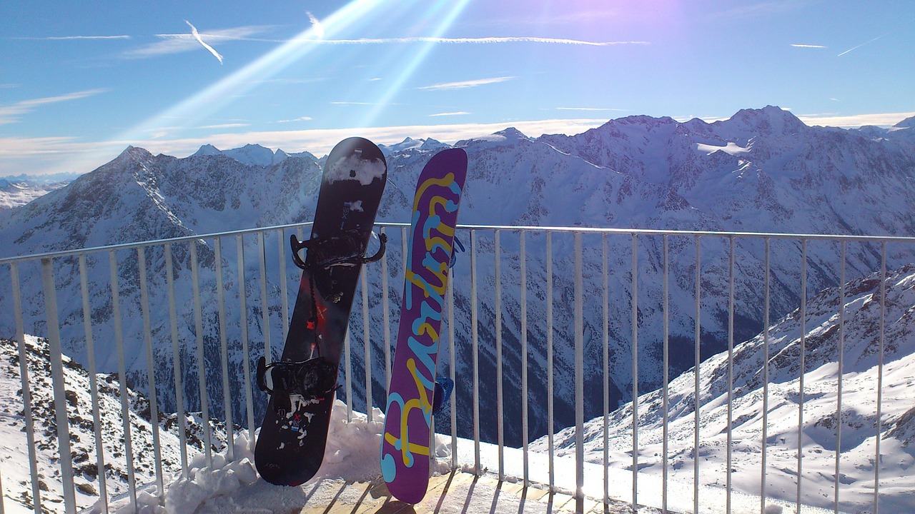 snowboard 2 stks